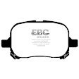 DP41133R Front Yellowstuff Street and Track Aramid Fiber Brake Pad Set