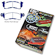 DP41145R Front Yellowstuff Street and Track Aramid Fiber Brake Pad Set