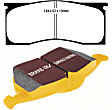 DP41157R Front Yellowstuff Street and Track Aramid Fiber Brake Pad Set