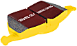 2005 Pontiac GTO - Front Aramid Fiber Brake Pad Set, FMSI Pad No. D731; Vented; 5 Bolt Holes; 320mm Dia.; 83mm Height; 32mm Thick; 71.4mm Center Hole Dia., Yellowstuff Street and Track