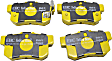 DP41193R Rear Yellowstuff Street and Track Aramid Fiber Brake Pad Set