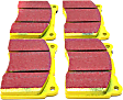 DP41210R Front Yellowstuff Street and Track Aramid Fiber Brake Pad Set
