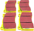 DP41210R Front Yellowstuff Street and Track Aramid Fiber Brake Pad Set