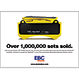 DP41210R Front Yellowstuff Street and Track Aramid Fiber Brake Pad Set