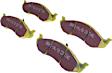 DP41255R Front Yellowstuff Street and Track Aramid Fiber Brake Pad Set