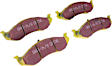 DP41255R Front Yellowstuff Street and Track Aramid Fiber Brake Pad Set