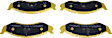 DP41255R Front Yellowstuff Street and Track Aramid Fiber Brake Pad Set
