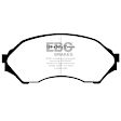DP41302R Front Yellowstuff Street and Track Aramid Fiber Brake Pad Set