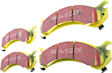 DP41305R Front Yellowstuff Street and Track Aramid Fiber Brake Pad Set
