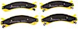 DP41305R Front Yellowstuff Street and Track Aramid Fiber Brake Pad Set