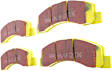 DP41308R Front Yellowstuff Street and Track Aramid Fiber Brake Pad Set