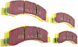 DP41308R Front Yellowstuff Street and Track Aramid Fiber Brake Pad Set