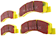 DP41308R Front Yellowstuff Street and Track Aramid Fiber Brake Pad Set
