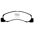 DP41308R Front Yellowstuff Street and Track Aramid Fiber Brake Pad Set