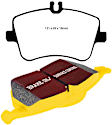 DP41365R Front Yellowstuff Street and Track Aramid Fiber Brake Pad Set