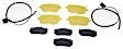 DP41470R Rear Yellowstuff Street and Track Aramid Fiber Brake Pad Set