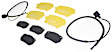 DP41470R Rear Yellowstuff Street and Track Aramid Fiber Brake Pad Set