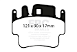 DP41514R Yellowstuff Street and Track Aramid Fiber Brake Pad Set