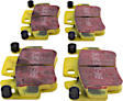 DP41514R Yellowstuff Street and Track Aramid Fiber Brake Pad Set