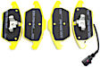 DP41517R Front Yellowstuff Street and Track Aramid Fiber Brake Pad Set