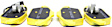 DP41517R Front Yellowstuff Street and Track Aramid Fiber Brake Pad Set
