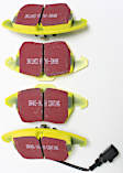 DP41517R Front Yellowstuff Street and Track Aramid Fiber Brake Pad Set