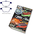 DP41574R Front Yellowstuff Street and Track Aramid Fiber Brake Pad Set
