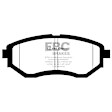 2014 Subaru Legacy - Front Aramid Fiber Brake Pad Set, 3.6L 6Cyl, FMSI Pad No. D1078, Yellowstuff Street and Track