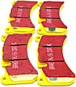 DP41591R Front Yellowstuff Street and Track Aramid Fiber Brake Pad Set