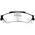 DP41602R Rear Yellowstuff Street and Track Aramid Fiber Brake Pad Set