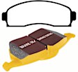 DP41617R Front Yellowstuff Street and Track Aramid Fiber Brake Pad Set