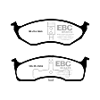 DP41623R Front Yellowstuff Street and Track Aramid Fiber Brake Pad Set