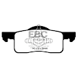 DP41652R Rear Yellowstuff Street and Track Aramid Fiber Brake Pad Set