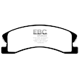 DP41664R Front Yellowstuff Street and Track Aramid Fiber Brake Pad Set