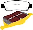 DP41672R Rear Yellowstuff Street and Track Aramid Fiber Brake Pad Set