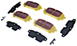 DP41687R Rear Yellowstuff Street and Track Aramid Fiber Brake Pad Set