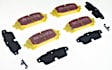DP41687R Rear Yellowstuff Street and Track Aramid Fiber Brake Pad Set