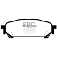 DP41687R Rear Yellowstuff Street and Track Aramid Fiber Brake Pad Set