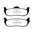 DP41707R Rear Yellowstuff Street and Track Aramid Fiber Brake Pad Set