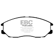 DP41725R Front Yellowstuff Street and Track Aramid Fiber Brake Pad Set