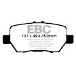 DP41736R Rear Yellowstuff Street and Track Aramid Fiber Brake Pad Set