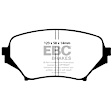 DP41774R Front Yellowstuff Street and Track Aramid Fiber Brake Pad Set