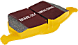 DP41780R Rear Yellowstuff Street and Track Aramid Fiber Brake Pad Set