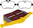 DP41789R Front Yellowstuff Street and Track Aramid Fiber Brake Pad Set