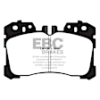 DP41811R Front Yellowstuff Street and Track Aramid Fiber Brake Pad Set