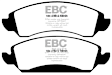 DP41830R Front Yellowstuff Street and Track Aramid Fiber Brake Pad Set