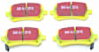 DP41840R Rear Yellowstuff Street and Track Aramid Fiber Brake Pad Set