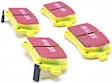 DP41840R Rear Yellowstuff Street and Track Aramid Fiber Brake Pad Set