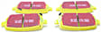 DP41840R Rear Yellowstuff Street and Track Aramid Fiber Brake Pad Set