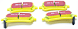DP41840R Rear Yellowstuff Street and Track Aramid Fiber Brake Pad Set